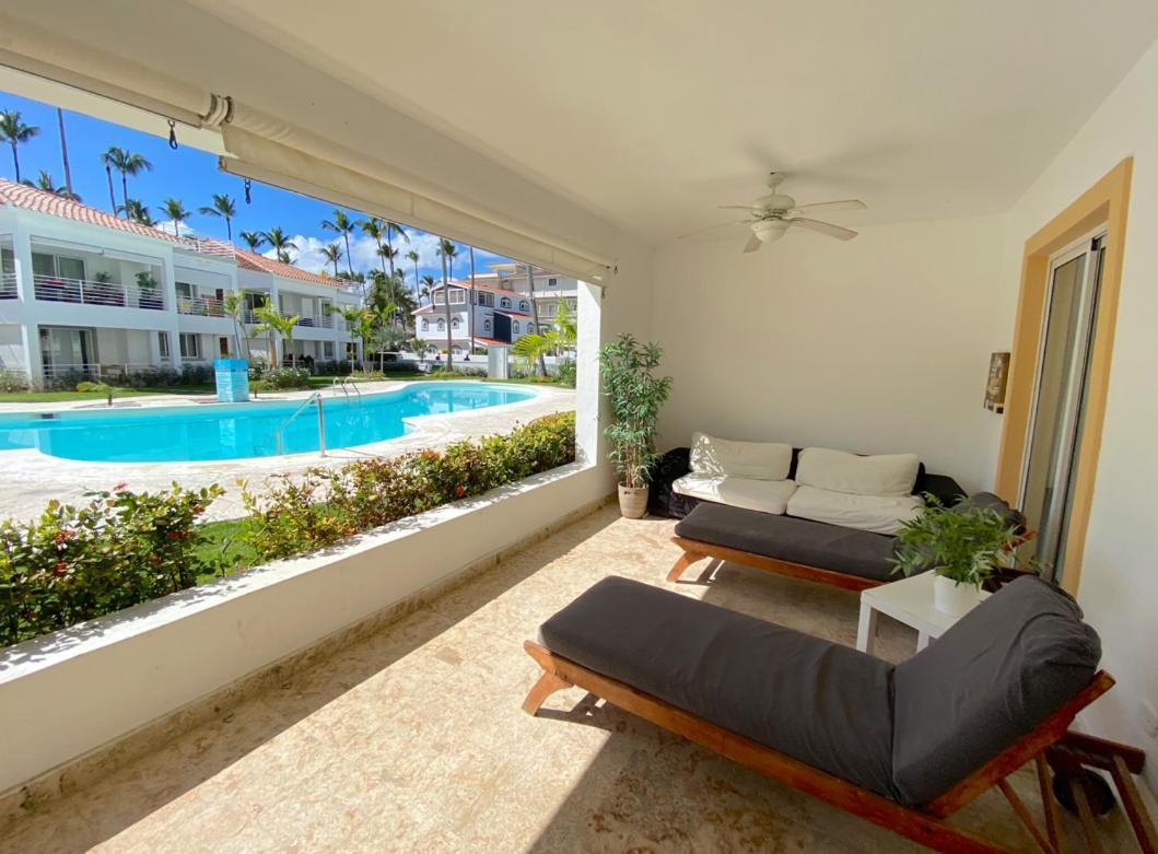 Blue Ocean Beachfront Villas & Apartments - Wifi, Pool, Bbq, Playa Los Corales Punta Cana Ngoại thất bức ảnh