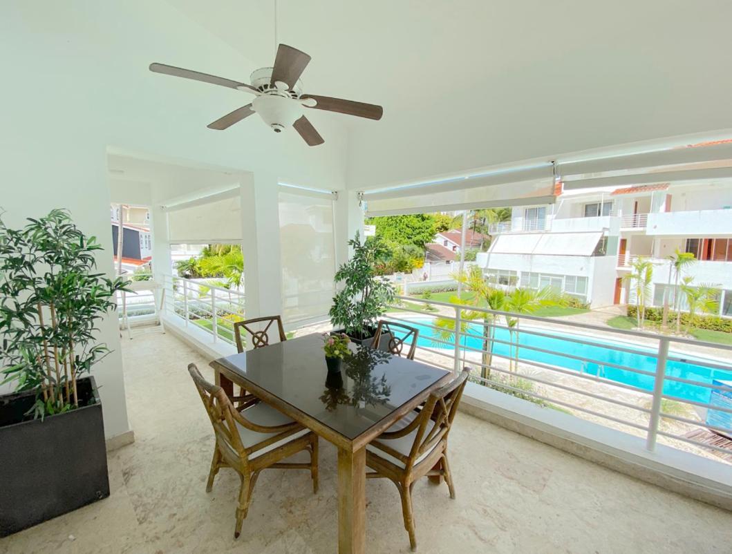 Blue Ocean Beachfront Villas & Apartments - Wifi, Pool, Bbq, Playa Los Corales Punta Cana Ngoại thất bức ảnh